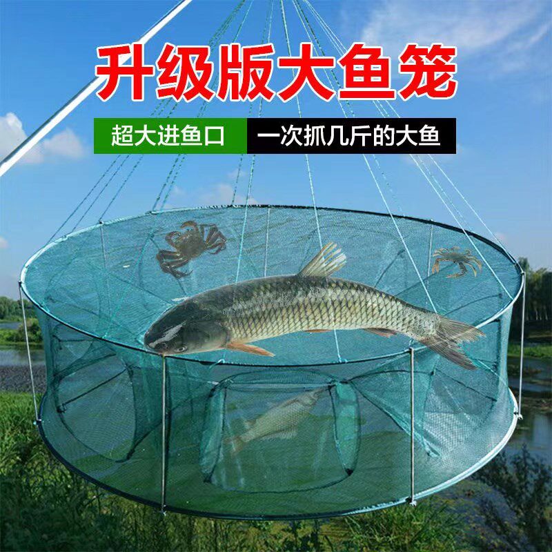虾笼大型大号捕鱼网抓鱼网渔具捕鱼笼龙虾网笼捕虾网螃蟹泥鳅