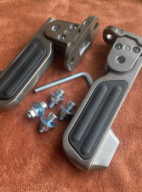 适用 九电号电动车改装N70CN0CN90C脚踏板脚蹬后座踩放脚搁脚