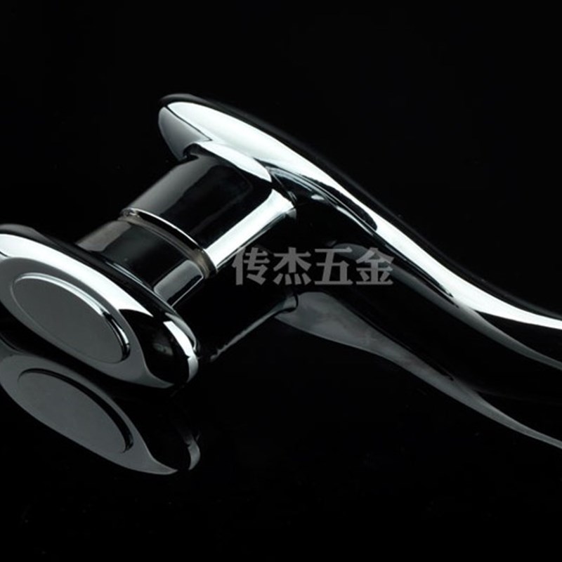 房卫生间玻璃门单边拉手大拇指形状拉手浴室卫玻璃门小拉手