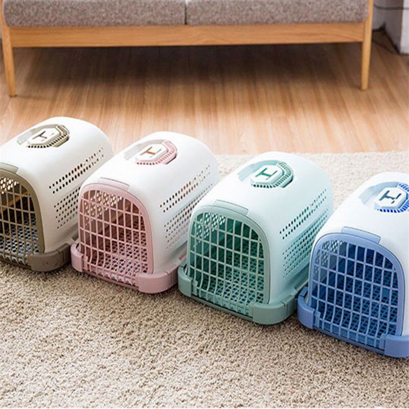 宠物航空箱箱便拆装 狗旅行猫咪拖运方小多孔透气泰迪狗狗航空箱