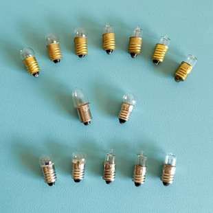 卤钨灯泡 钨丝小灯泡 教学实验小灯泡 电筒专用灯泡 颗老式