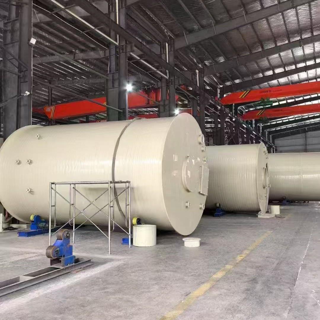 黄冈80吨PPh盐酸高位罐P204萃取剂槽桶防腐工业强酸碱液体储存