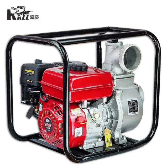 凯姿KAZZ抽水泵四冲程高压农用灌溉机自吸式抽水机KZ100P(4寸)