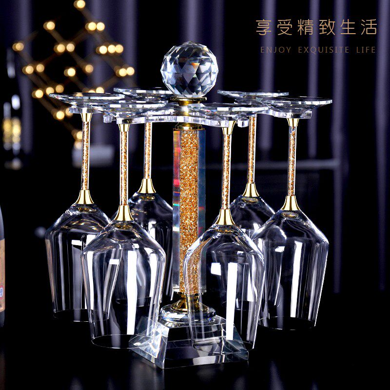 高杯红酒档套装家用奢华醒酒器高号大脚杯创意个性礼物皮箱装