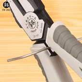 福冈老虎钳手钳电工多用工具刃牌虎头夹钳钢线拉线钢用专丝钳钳子