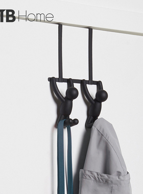 ubra创意门后门上挂衣架衣帽钩卫生间壁挂挂