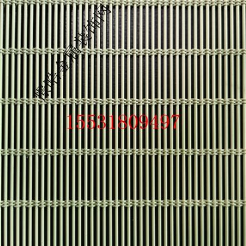 金属装饰网帘酒店屏风隔断吊顶幕墙网帘装饰网金属编织铁.