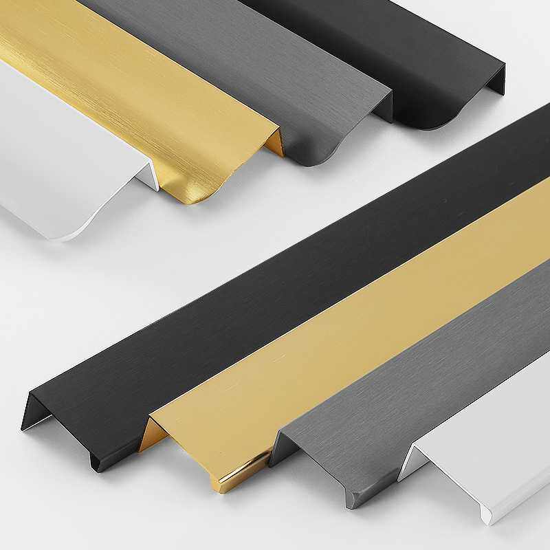 免开槽现代简约抽屉拉手铝合金隐形拉手北欧橱柜衣柜门把手,基础建材,隐形拉手,淘宝优惠券,粉丝福利购,淘宝优惠卷