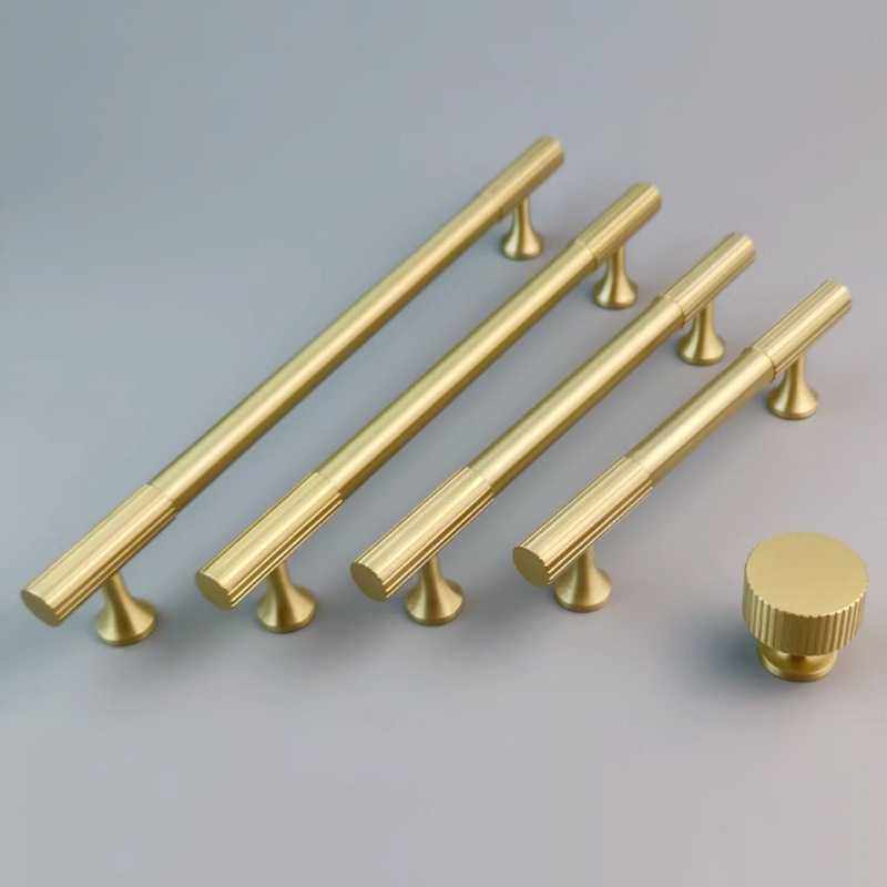 黄铜实心拉手竖纹滚花中古把手衣柜鞋柜橱柜明装单孔美式现代北欧,基础建材,小拉手,淘宝优惠券,粉丝福利购,淘宝优惠卷