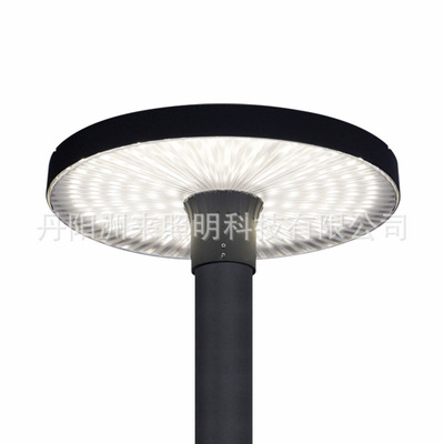 ZOLAI洲来 一体压铸 外贸出口30wled庭院灯头 市政工程庭院灯头