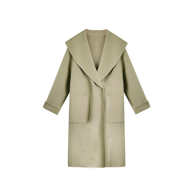 【雯雯】N°28 2023秋冬新款设计师毛呢大衣 8351D653