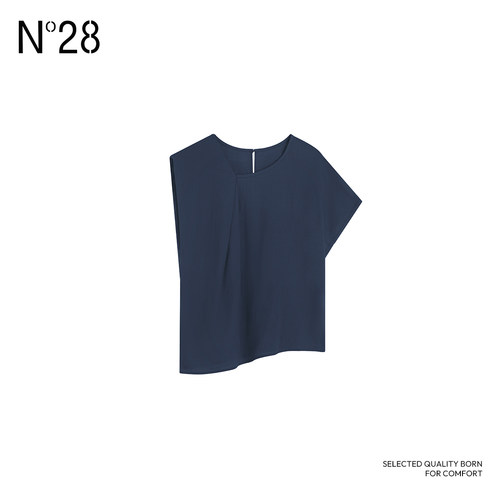 N°28【呼呼专享】宽松短袖气质复古简约女士休闲衬衫885242S529