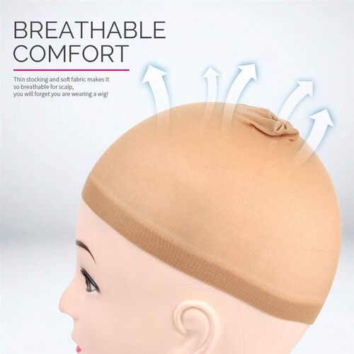 Wig Caps Spot Wig Stockings Lace Hair Net 2pcs/1pcs High Ela