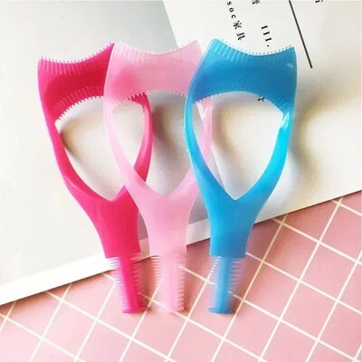 1/3pcs Plastic Portable Mascara Shield Applicator Eyelash Gu