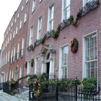 1PCS 2M Christmas Eve Decoration Bar Tops Ribbon Garland Chr