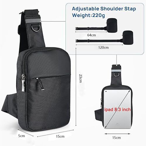 Breast Bag Mens Version Of Fashionable Simple Single-should