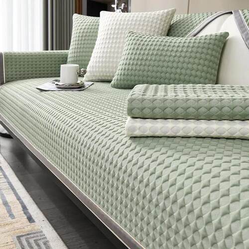 Summer cooling couch cover sofa throws protector cloth linen