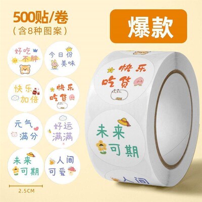 500 pieces of popular internet celebrity expression stickers