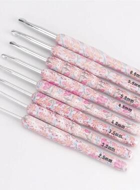 8 Size Crochet Hooks Set, MultiColor, 2(B)-6mm(J) Ergonomic