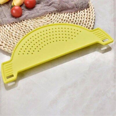 Kitchen Accessories Plastic Drain Basket Wash Rice Filter