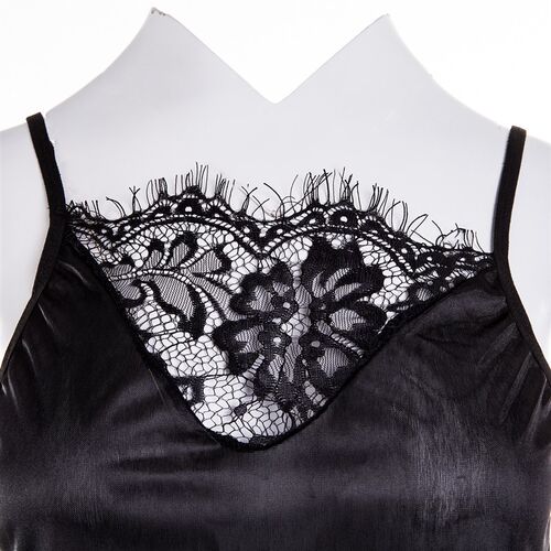 Ladies Women Shorts Sets Satin Lace Sleepwear Lingerie 2pcs