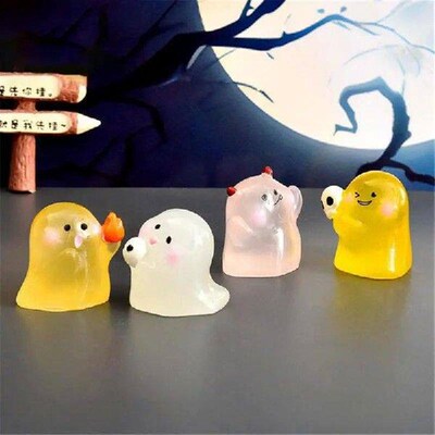 Luminous Ghost Spirits Micro Landscape Figure Ornament