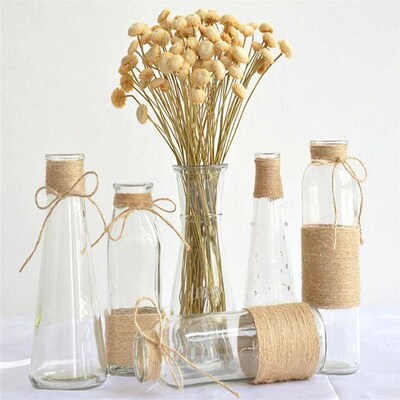 Natural Twine 10M Jute Burlap String Hemp Rope Party Wedding