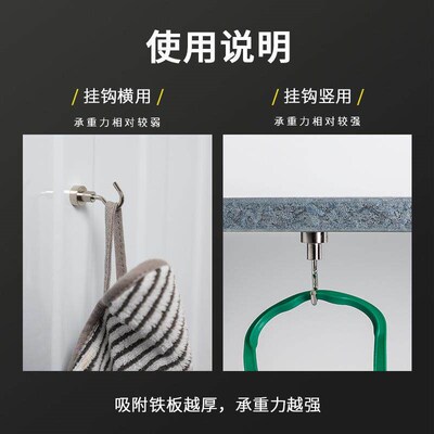 Strong Magnetic Hook Neodymium Rubidium Magnet Iron Attracto