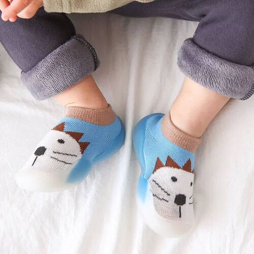 Children Anti-slip Shoes Newborn Baby Girl Cotton Non-slip F