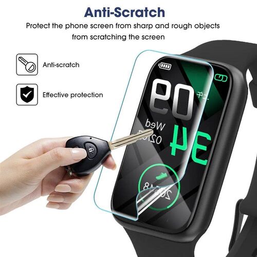 1-10PCS Soft Film For hua Band 8 HD Clear Screen Protector F
