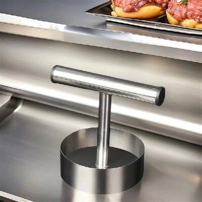 Stainless Steel Patty Press Home Burger Patty Press Moulder