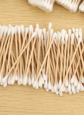 Childrens bathing cotton swab Tampon stick/double ended woo