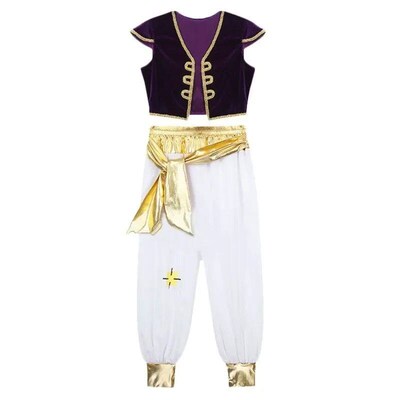 Prince Aladdins role-playing live action costume for