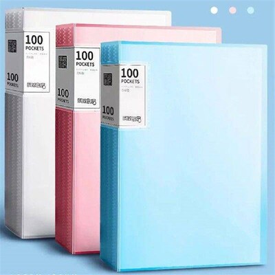 20/30/40/60/100 Pages A4 File Folder Multilayer Large