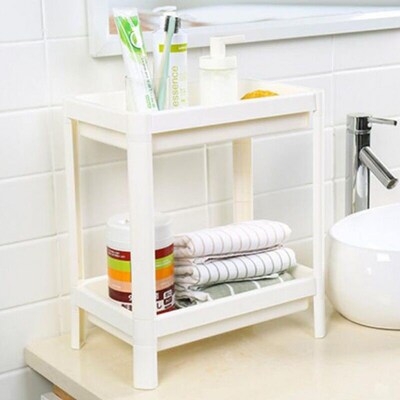 Toilet Storage Rack Floor Bathroom Shelf Toilet Washstand Ga