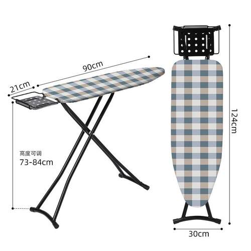 Foldable Ironing Board, Iron Board 7 Adjustable Heights