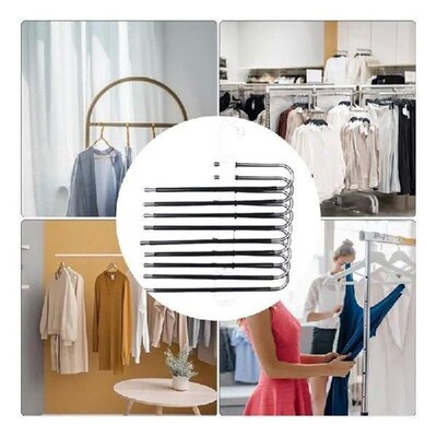 Pants Rack Pants Hangers Space Saving Stainless Steel