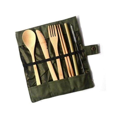 bamboo tableware set bamboo knife, fork and spoon set