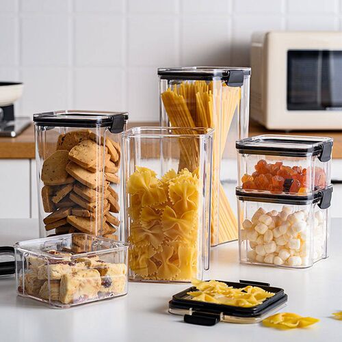 Kitchen Food Container Storage Box Food preservation box Pan