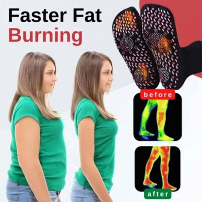 1/3pairs Tourmaline Self-Heating Socks Winter Warm Thermal H