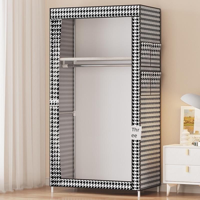 简单衣柜家庭卧室组装布衣柜坚固耐用的出租房衣柜储存经济,住宅家具,简易衣柜,淘宝优惠券,粉丝福利购,淘宝优惠卷