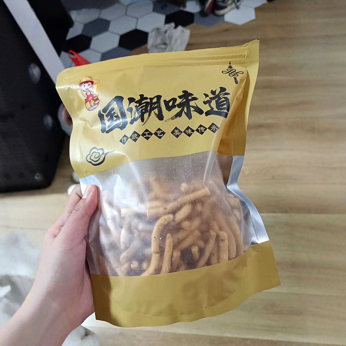 愣小二京果条老式张木果子零食江米条美食金果条骨条儿时怀旧小吃