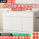 餐边柜实木靠墙一体收纳柜子家用厨房茶水柜客厅置物柜储物柜