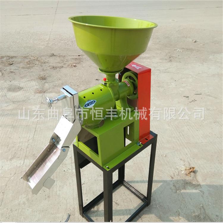 稻谷去皮碾米机小型碾米机电机款玉米小麦大豆杂粮去壳脱皮机