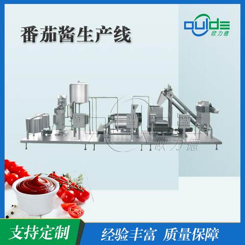 家直供大小型全果自动生产线汁果酱产饮KHW料生产线番茄酱厂生线