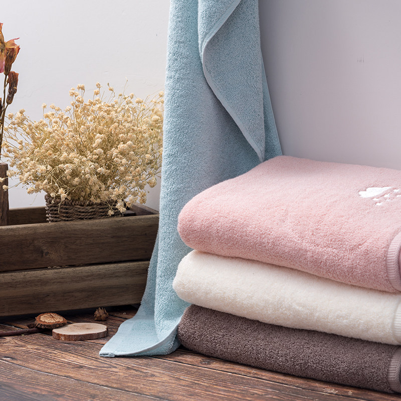 加厚洗澡浴巾纯棉成人男女儿童加大全棉柔软超强吸水可爱韩版抹胸