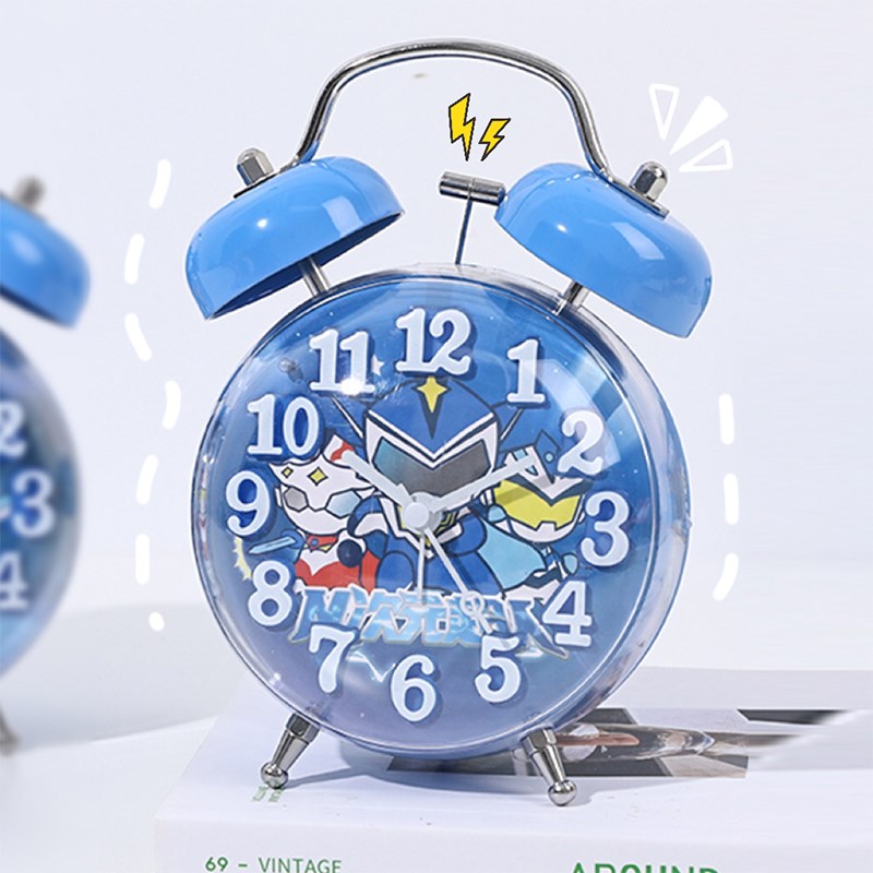 儿童闹钟学生专用起床自律神器儿童卡通闹钟闹铃学习时钟表计时器