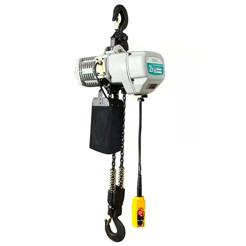 挂钩式固定式环链电动葫芦日本东洋电葫芦TOYO1T6M单速单链双链