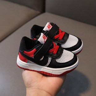 男宝宝鞋子夏季童鞋男童1到3岁网面透气鞋软底婴儿学步鞋儿童鞋女