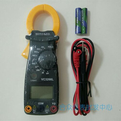钳型万用表VC3266L 电流表 袖珍钳型万用表 数字钳型表万用表